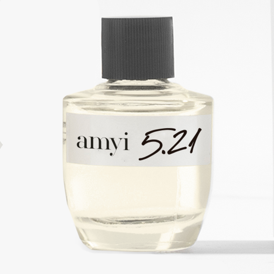 Miniatura Amyi 5.21 (10ml) - sal marinho | fava de baunilha | âmbar aveludado - NOVO