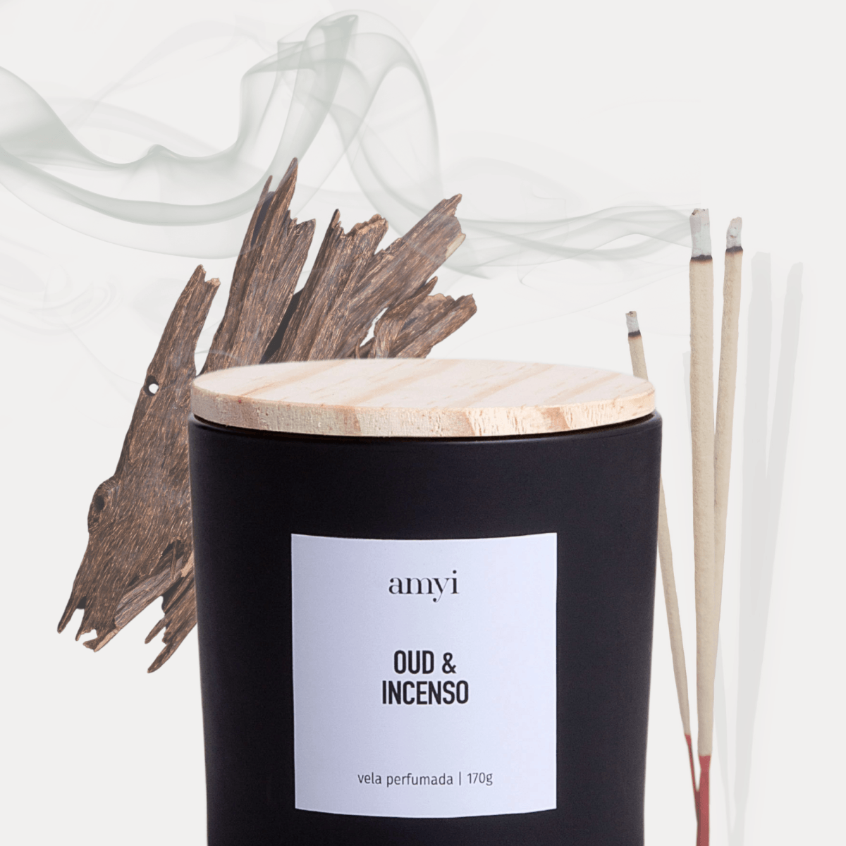 Vela Oud & Incenso - Amyi