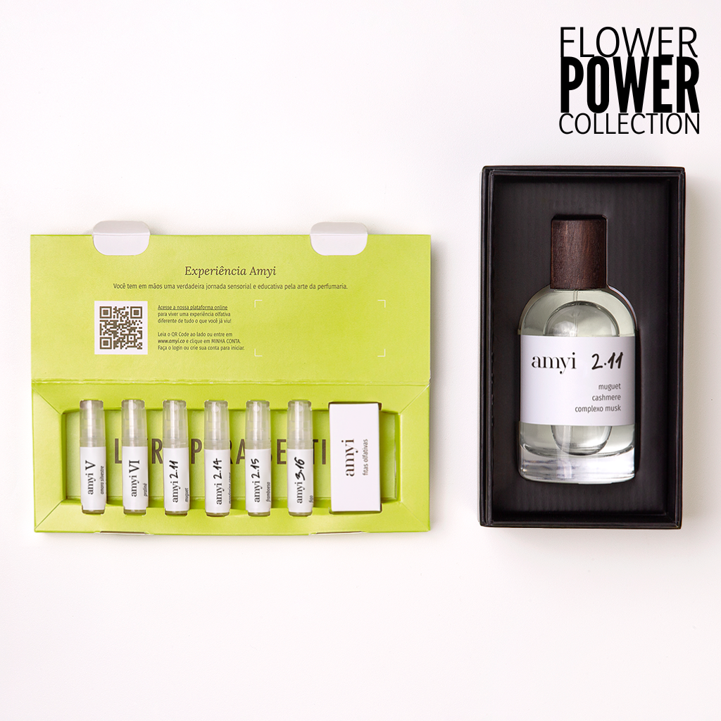 Experiência Amyi Pocket + Perfume - FLOWER POWER