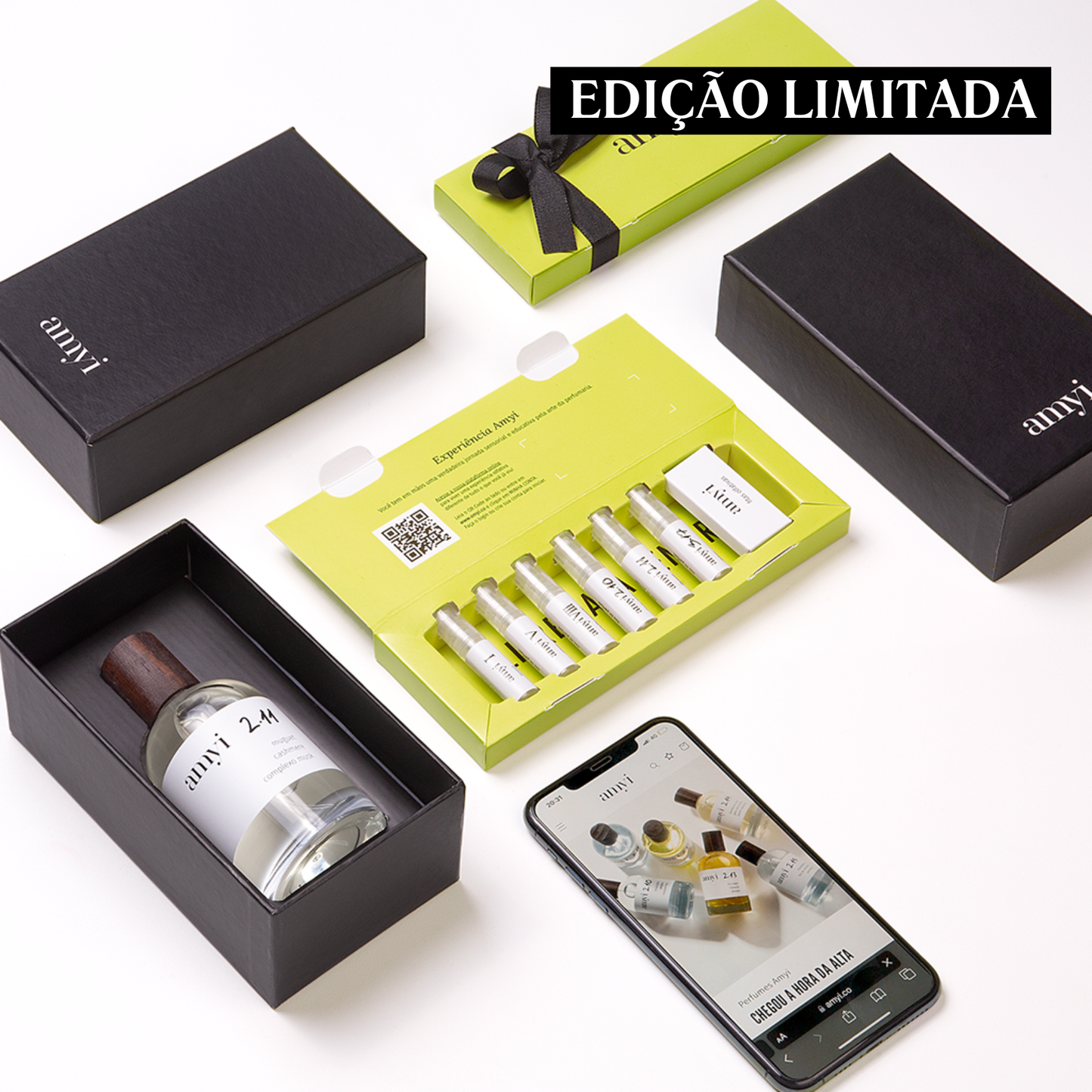 Experiência Amyi Pocket + Perfume - Monte a sua (Edição limitada)