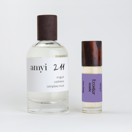 Kit Perfume Amyi 2.11 + Booster Ousadia