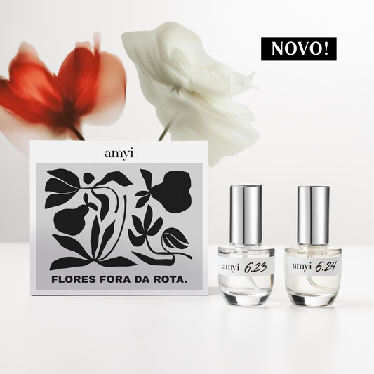 Duo Mini Perfumes Coleção 6 Novos Florais - edição limitada